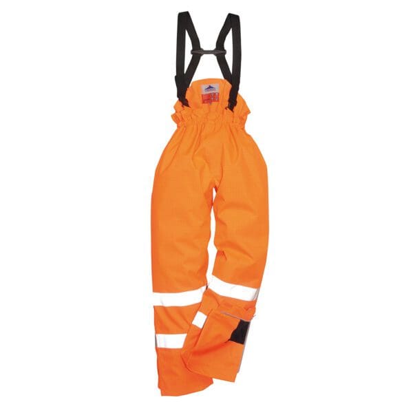 Bizflame Rain Lined- Hi-Vis Antistatic FR Trouser