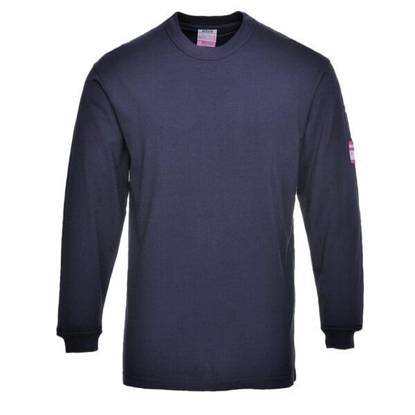 Flame Resistant Anti-Static Long Sleeve T-Shirt - Image 3