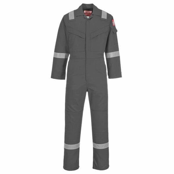 Flame Resistant Light Weight Anti-Static Coverall 280g - Image 2
