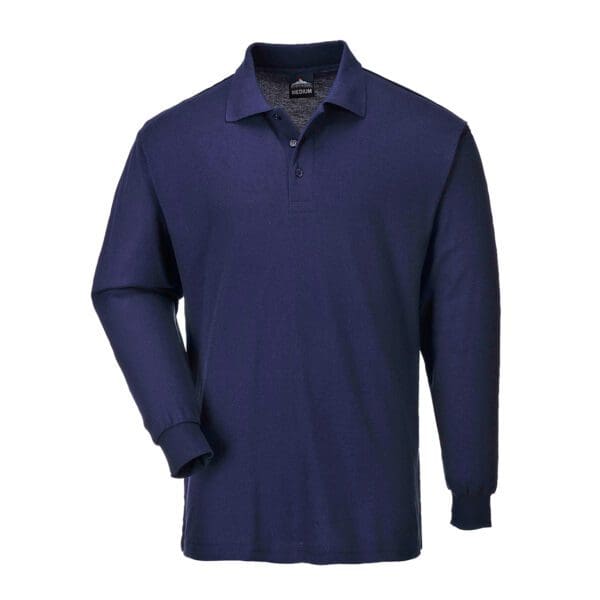 Genoa Long Sleeved Polo Shirt - Image 2