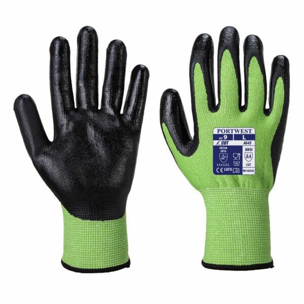 Green Cut 5 Glove - Image 2