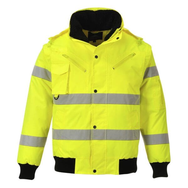 Hi-Vis 3-in-1 Bomber Jacket - Image 2