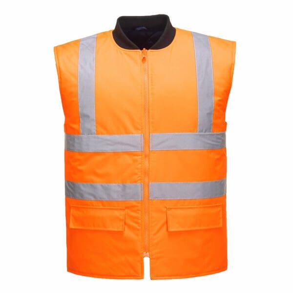 Hi-Vis 4-in-1 Contrast Traffic Jacket - Image 2