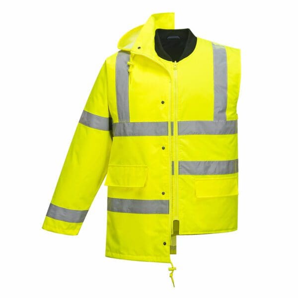 Hi-Vis 4-in-1 Traffic Jacket - Image 7