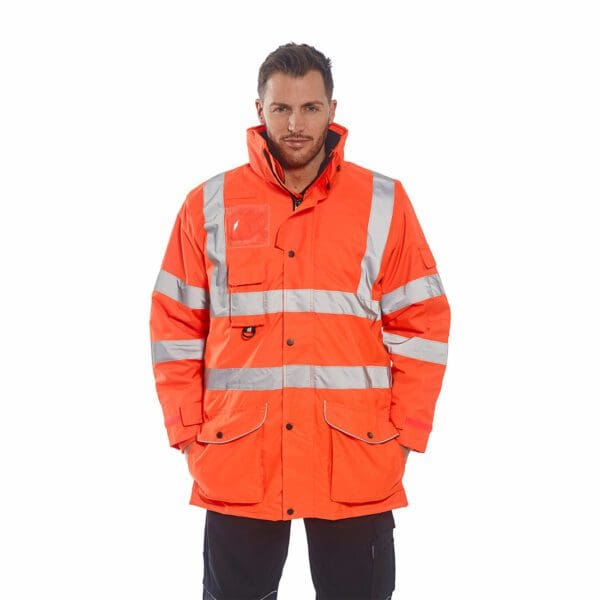 Hi-Vis 7-in-1 Traffic Jacket RIS - Image 2