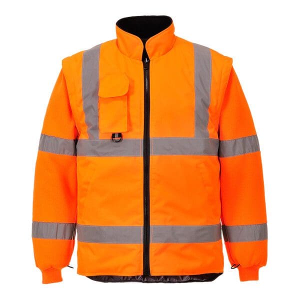 Hi-Vis 7-in-1 Traffic Jacket RIS - Image 6