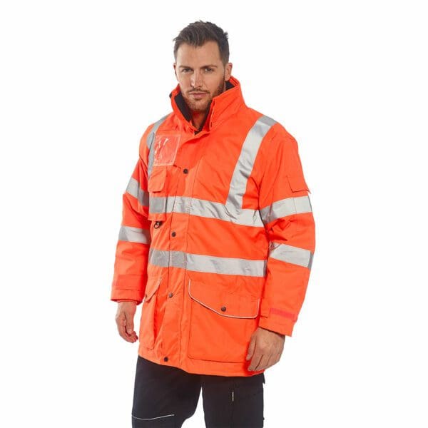 Hi-Vis 7-in-1 Traffic Jacket RIS - Image 3
