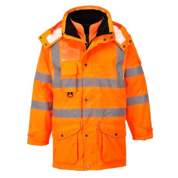 Hi-Vis 7-in-1 Traffic Jacket RIS