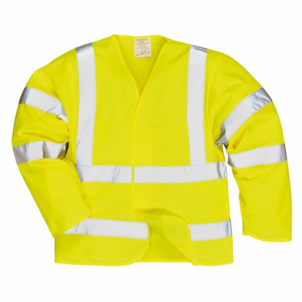 Hi-Vis Anti Static Jacket - Flame Resistant - Image 2
