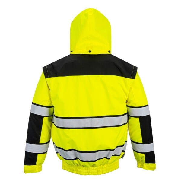 Hi-Vis Classic Bomber Jacket - Image 5