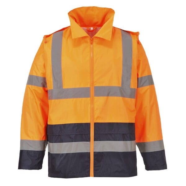 Hi-Vis Classic Contrast Rain Jacket