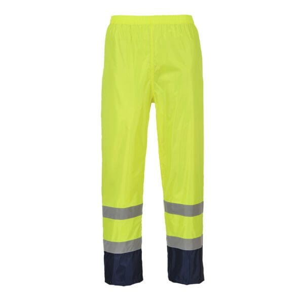 Hi-Vis Classic Contrast Rain Trouser - Image 3