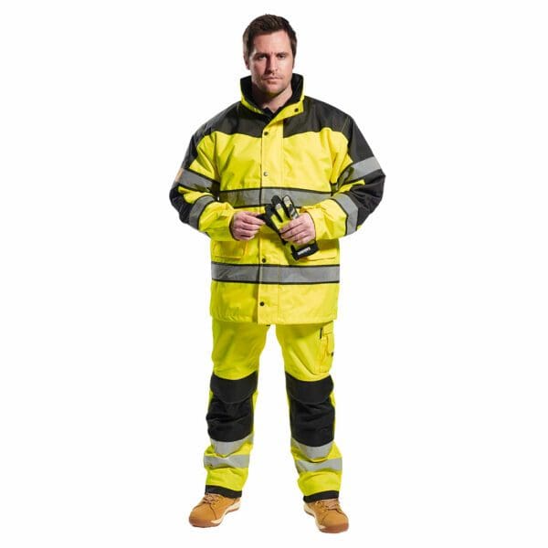 Hi-Vis Classic Two Tone Jacket - Image 4