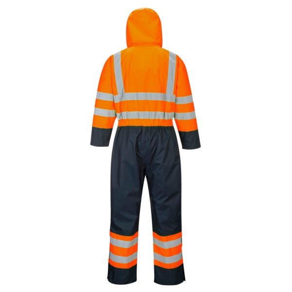Hi-Vis Contrast Coverall - Lined - Image 3