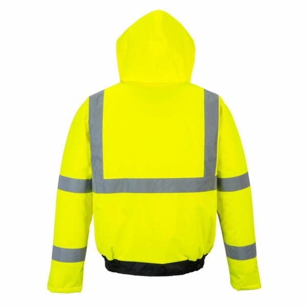 Hi-Vis Essential Bomber Jacket - Image 3