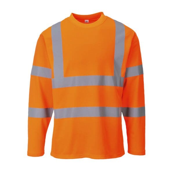 S278 - Hi-Vis Long Sleeved T-shirt - Image 2