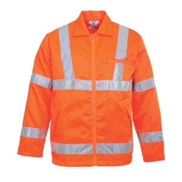 Hi-Vis Poly-cotton Jacket RIS