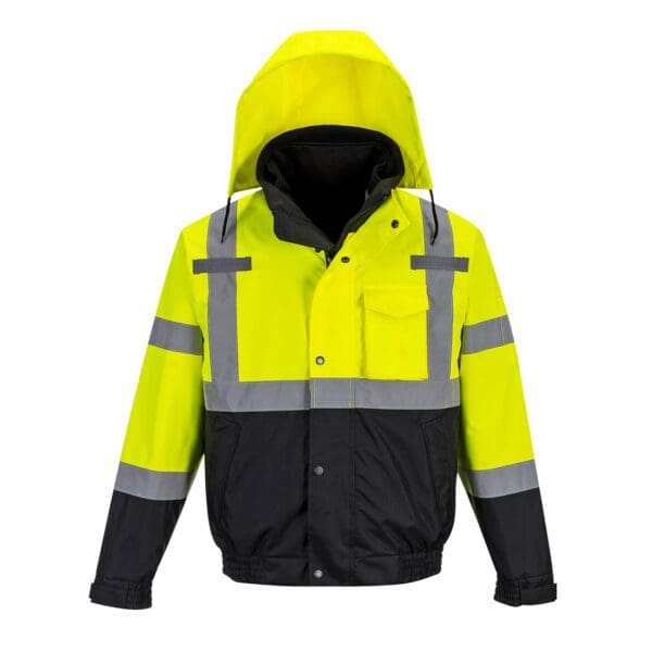 Hi-Vis Premium 3-in-1 Bomber - Image 3