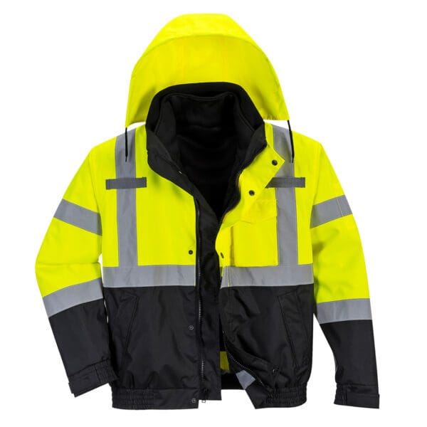 Hi-Vis Premium 3-in-1 Bomber