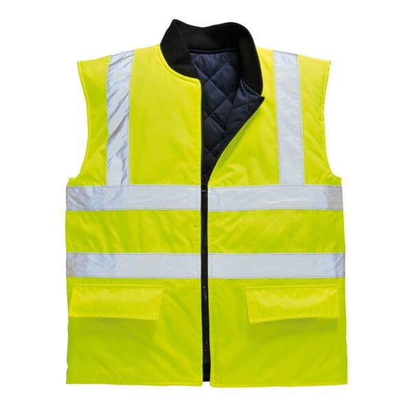 Hi-Vis Reversible Bodywarmer - Image 2