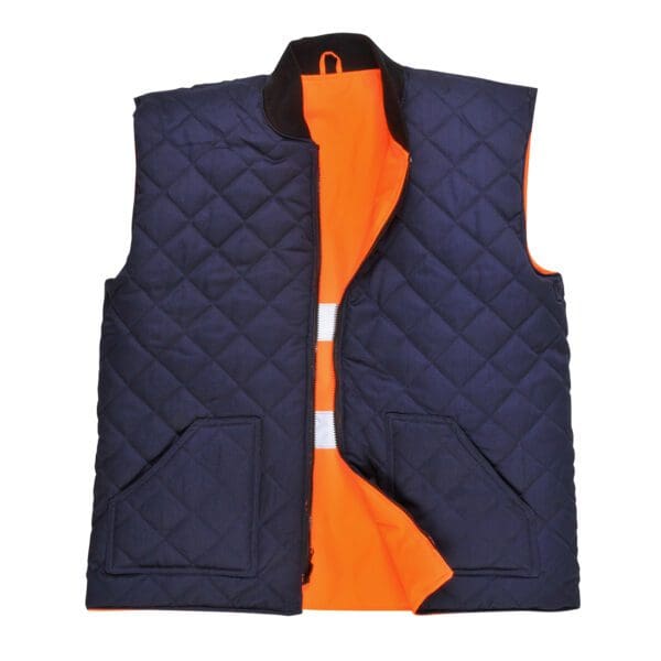 Hi-Vis Reversible Bodywarmer - Image 4