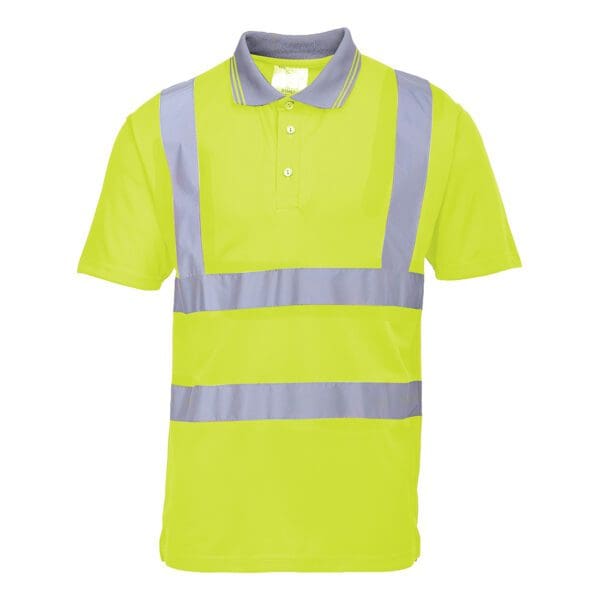 Hi-Vis Short Sleeve Polo - Image 2