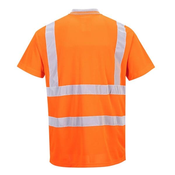 Hi-Vis Short Sleeved Polo RIS - Image 2