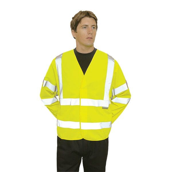 Hi-Vis Two Band & Brace Jacket - Image 2