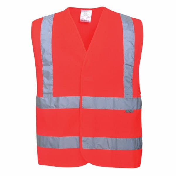 Hi-Vis Two Band & Brace Vest - Image 2