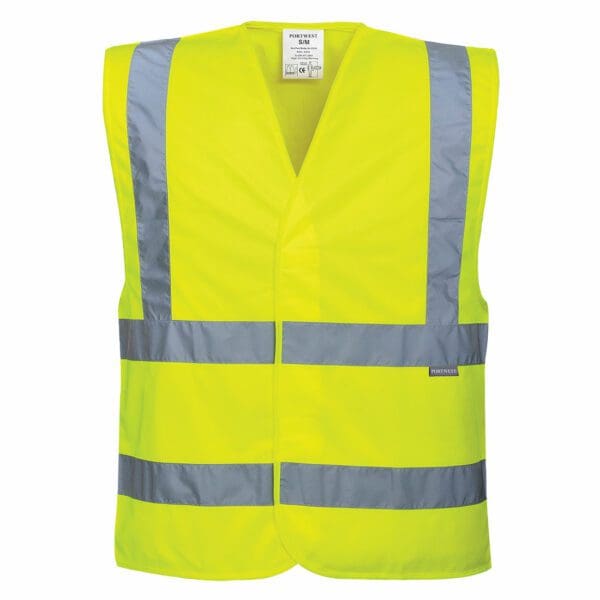 Hi-Vis Two Band & Brace Vest - Image 3