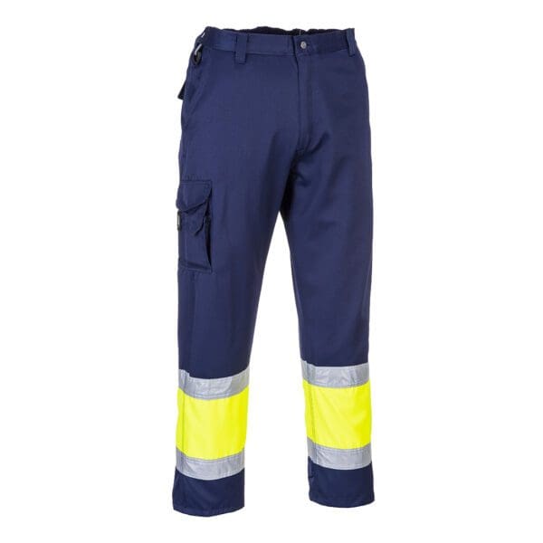 Hi-Vis Two Tone Combat Trousers - Image 3