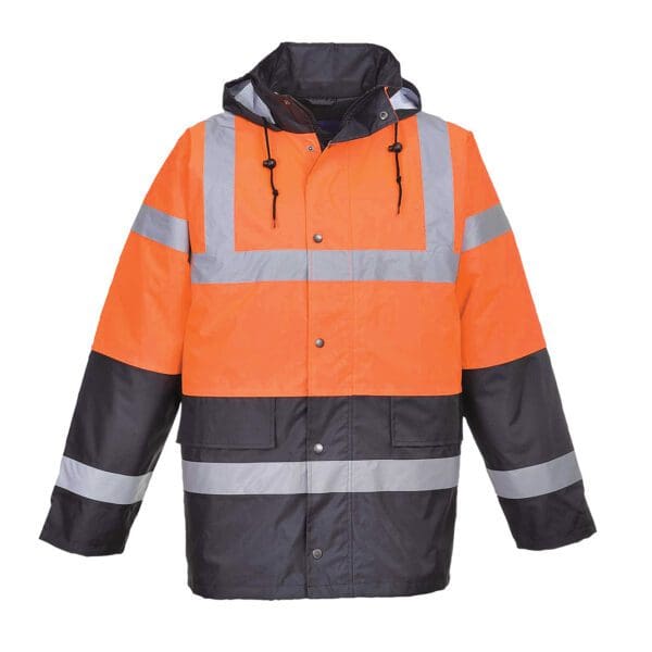 Hi-Vis Two Tone Traffic Jacket - Image 3