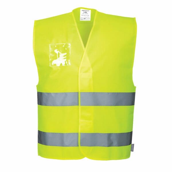 Hi-Vis Vest - Dual ID Holder - Image 3
