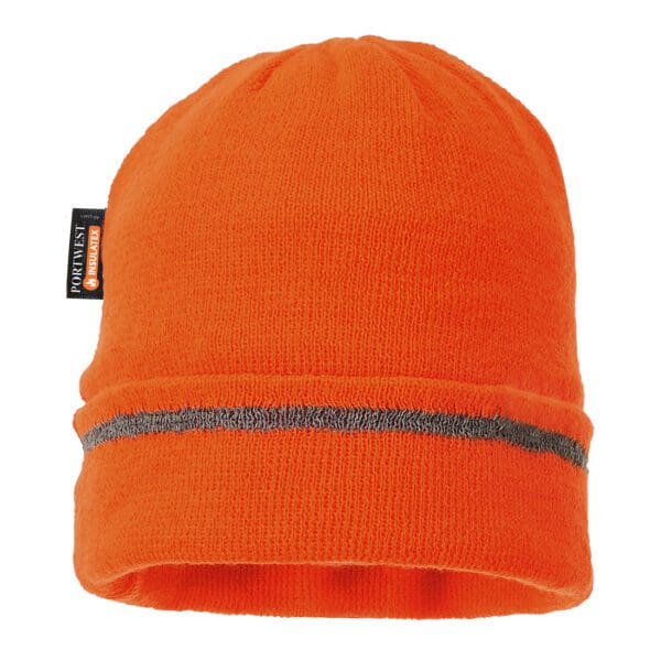 Reflective Trim Knit Hat Insulatex Lined - Image 2