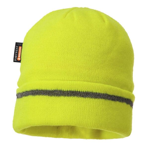 Reflective Trim Knit Hat Insulatex Lined - Image 3