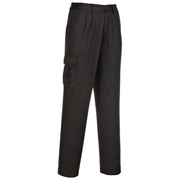 Ladies Black Combat Trousers - Clearance - Image 3