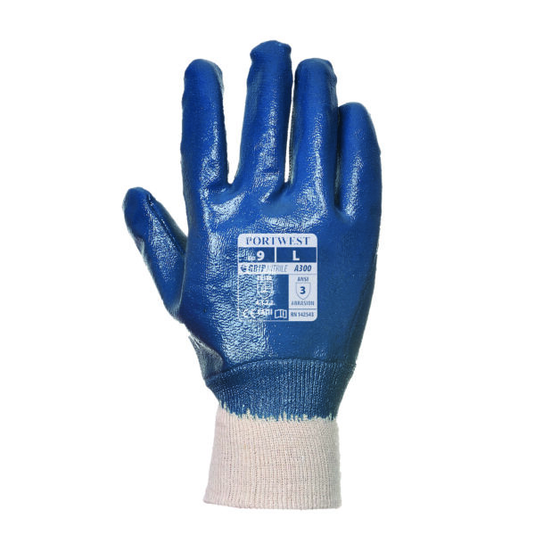 Nitrile Knitwrist Glove - 10 Pairs