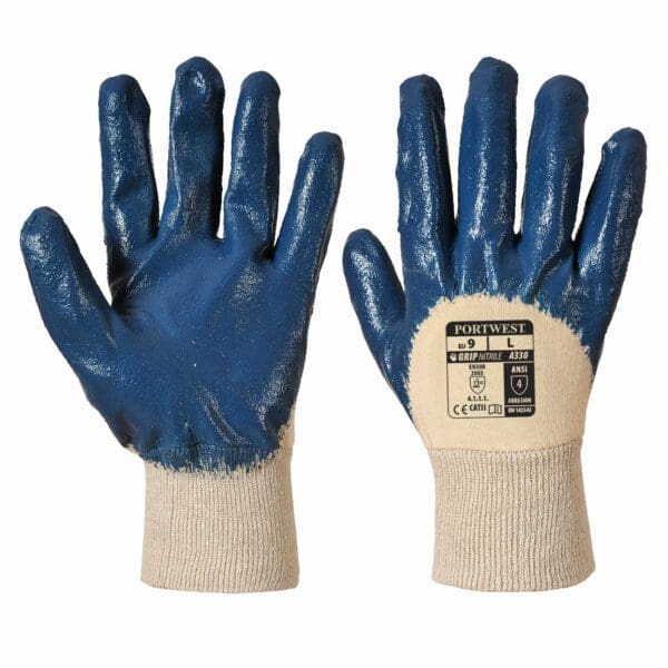 Nitrile Light Knitwrist Glove - Image 2