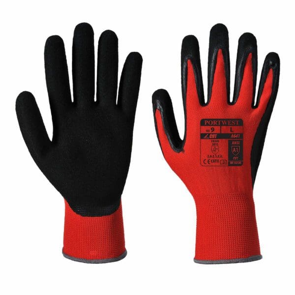 Red Cut 1 Glove - Image 2