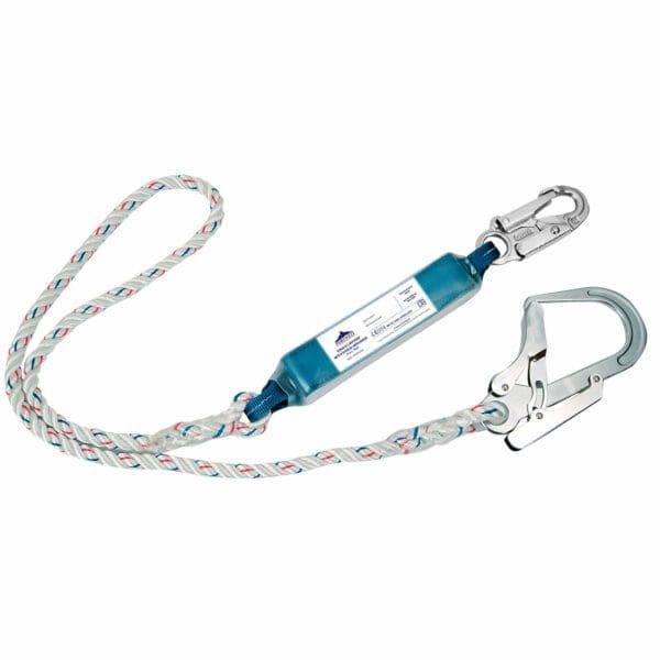 Single Lanyard With Shock Absorber