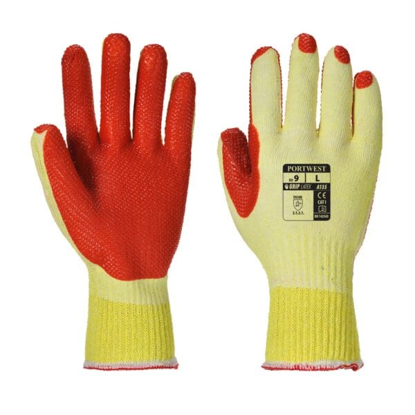 A135 - Tough Grip Glove packs of 12 Pairs - Size XL
