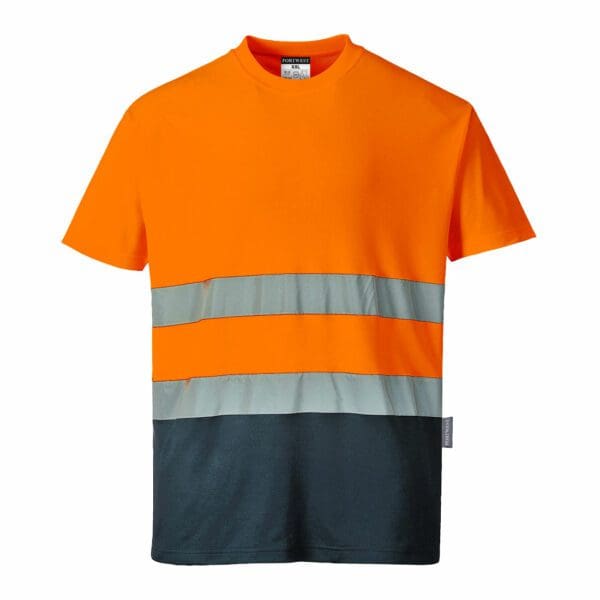 Two Tone Cotton Comfort T-shirt
