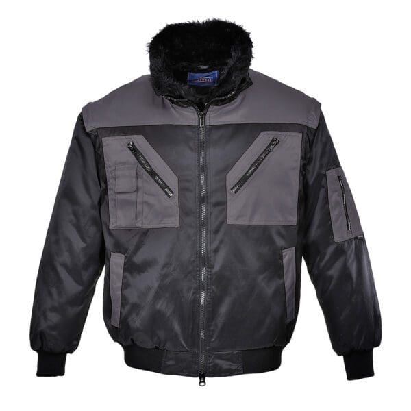 Two Tone Pilot Jacket - Image 2