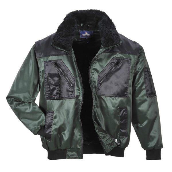 Two Tone Pilot Jacket - Image 4
