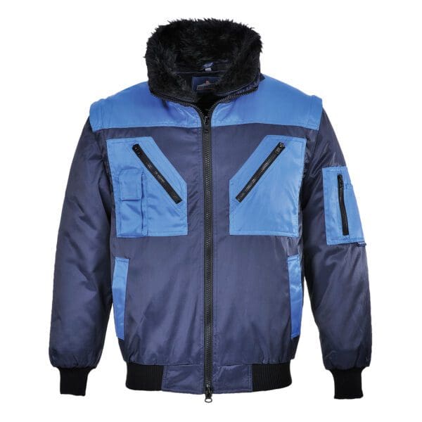 Two Tone Pilot Jacket - Image 5