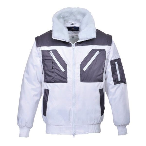 Two Tone Pilot Jacket - Image 6