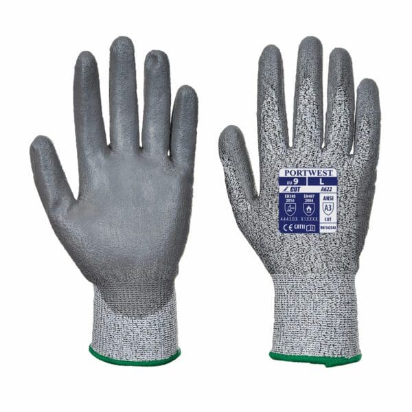 Cut 5 PU Palm Glove