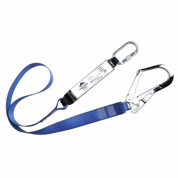 Webbing Lanyard w/ Shock Absorber