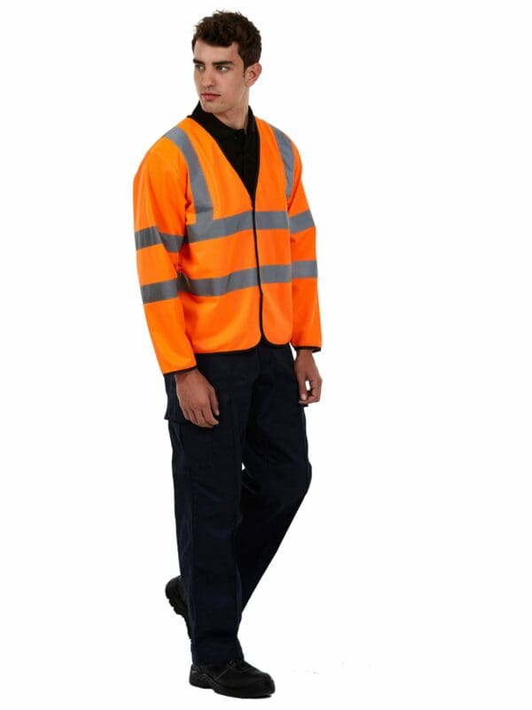 UC802 Long Sleeve Safety Waist Coat