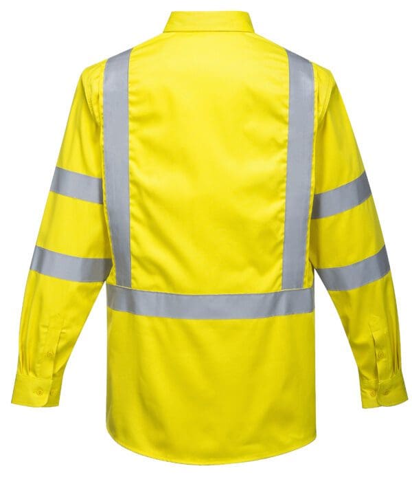 Bizflame 88/12 FR Hi-Vis Shirt - Image 2